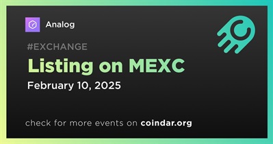 Analog to Be Listed on MEXC on February 10th