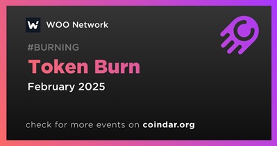 WOO Network to Hold Token Burn in February