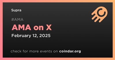 Supra to Hold AMA on X on February 12th