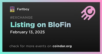 Fartboy to Be Listed on BloFin on February 13th