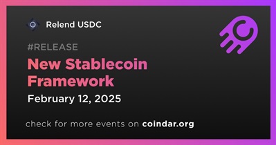 Relend USDC to Unveil New Stablecoin Framework