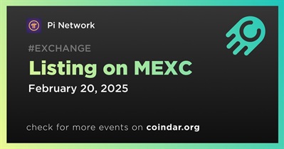 Pi Network to Be Listed on MEXC on February 20th