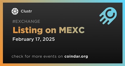 Clustr to Be Listed on MEXC