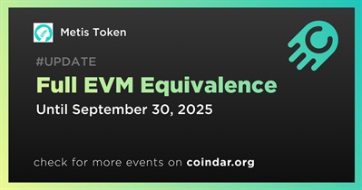 Metis Token to Achieve Full EVM Equivalence in Q3