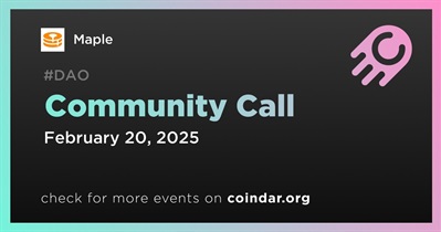 Maple to Host Community Call on February 20th