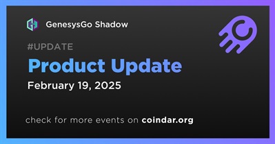 GenesysGo Shadow to Release Product Update