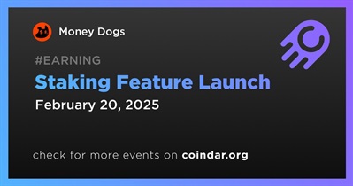 Money Dogs to Launch Staking Feature on February 23rd