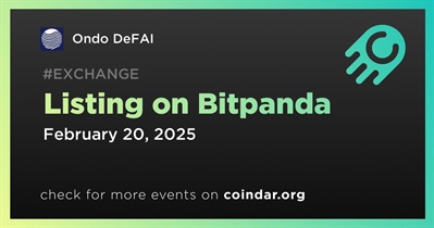 Ondo DeFAI to Be Listed on Bitpanda