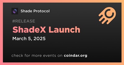 Shade Protocol to Release ShadeX on March 5th