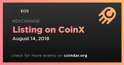 Listing on CoinX