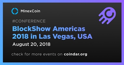 BlockShow Américas 2018 en Las Vegas, EE. UU.