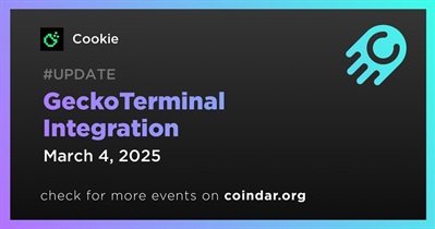 Cookie to Be Integrated With GeckoTerminal