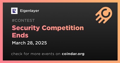 Eigenlayer to Finalize Security Competition on March 28th