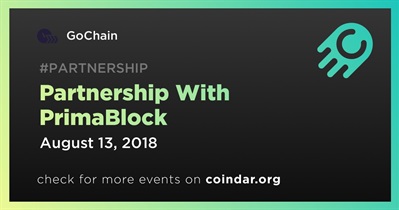 Partnership With PrimaBlock