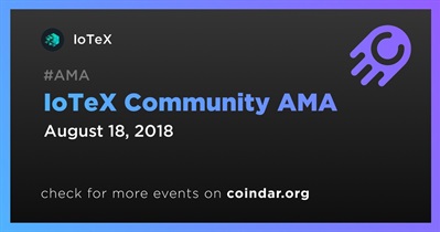 IoTeX Community AMA