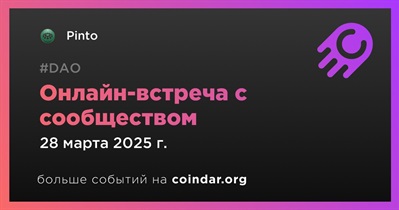 Pinto обсудит развитие проекта с сообществом 28 марта