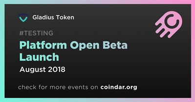 Lançamento do beta aberto da plataforma