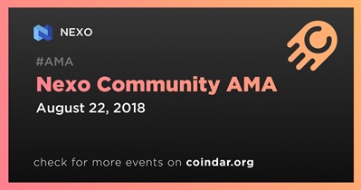 Nexo Community AMA