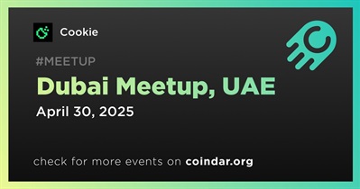 Cookie to Host Meetup in Dubai on April 30th