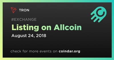 Listing on Allcoin