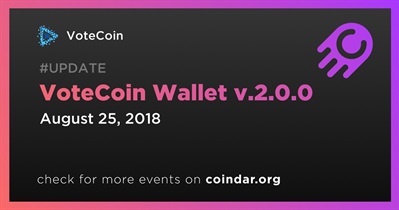 VoteCoin Wallet v.2.0.0