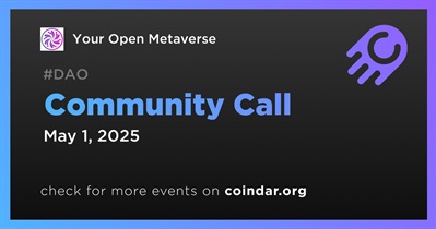 Your Open Metaverse to Host Community Call on May 1st