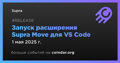 Supra запустит расширение Supra Move для VS Code