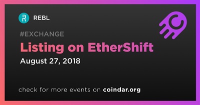 Listing on EtherShift