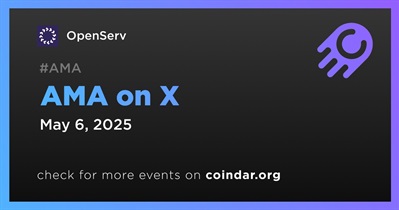 OpenServ to Hold AMA on X on May 6th