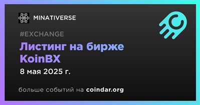 KoinBX проведет листинг MINATIVERSE 8 мая