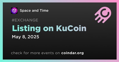 Space and Time to Be Listed on KuCoin on May 8th