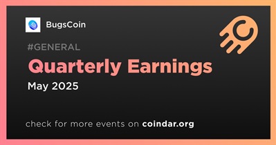 BugsCoin to Release Foundation Earnings on a Quarterly Basis