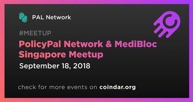 PolicyPal Network at MediBloc Singapore Meetup