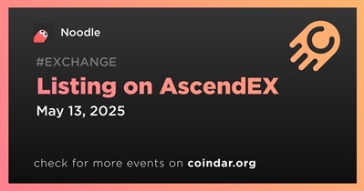 Noodle to Be Listed on AscendEX