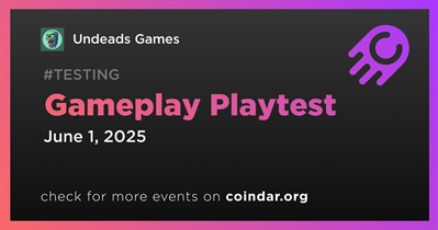 Undeads Games to Launch Gameplay Playtest on June 1st
