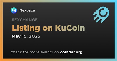 Nexpace to Be Listed on KuCoin on May 15th