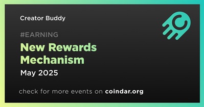 Creator Buddy to Introduce New Rewards Mechanism in May