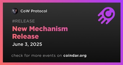 CoW Protocol to Release New Mechanism on June 3rd