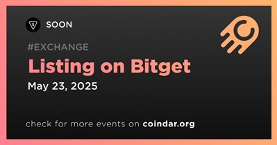 SOON to Be Listed on Bitget on May 23rd