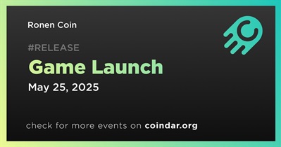 Ronen Coin to Launch Game on May 25th