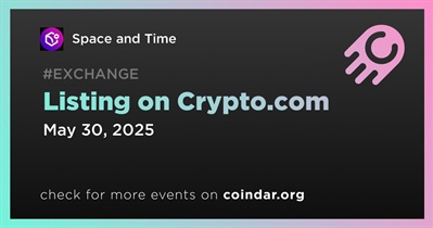 Space and Time to Be Listed on Crypto.com