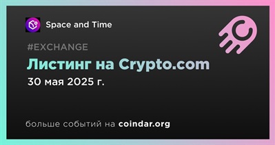 Crypto.com проведет листинг Space and Time
