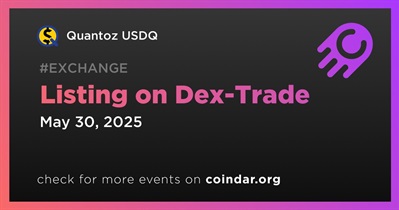Quantoz USDQ to Be Listed on Dex-Trade