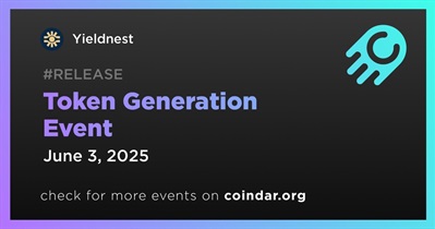 Yieldnest to Undergo Token Generation Event