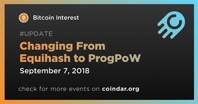 Changing From Equihash to ProgPoW