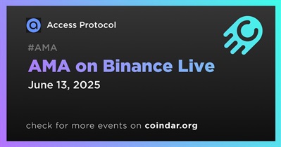 Access Protocol to Hold AMA on Binance Live on June 13th