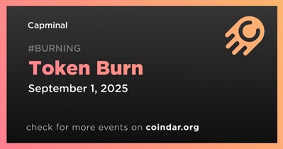 Capminal to Hold Token Burn on September 1st