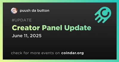 Creator Panel Update