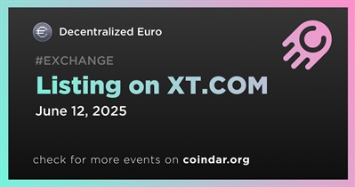 Decentralized Euro to Be Listed on XT.COM on June 12th