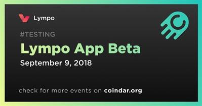Lympo App Beta